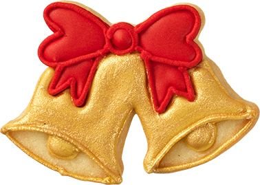 Birkmann Double Bell Cookie Cutter 7,5 cm 