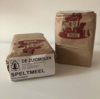 Speltmeel Volkoren 1kg - de Zuidmolen