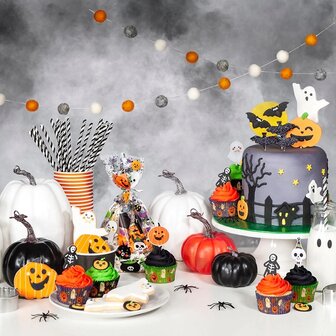 AH Fun Halloween Cupcake Toppers pk/12