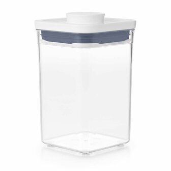 OXO Voorraadbus &#039;POP&#039; 2.0 klein vierkant - laag (1,0 liter)