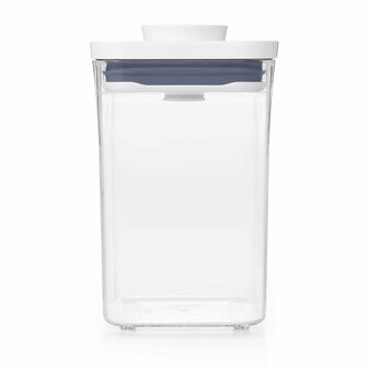 OXO Voorraadbus &#039;POP&#039; 2.0 klein vierkant - laag (1,0 liter)