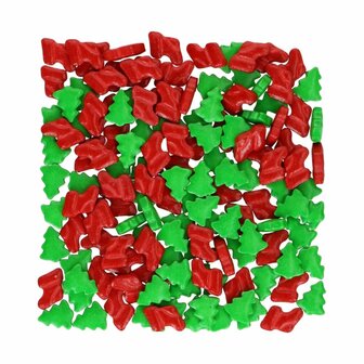 Wilton Holiday Trees &amp; Socks 3D Sprinkle Mix 56 g