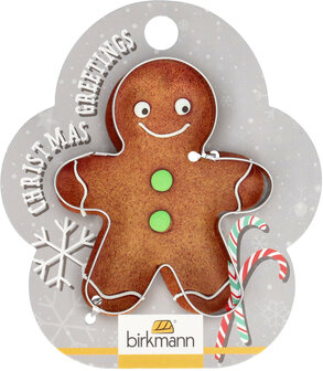 Birkmann Gingerman Cookie Cutter 7,5cm on Giftcard