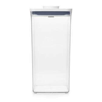 OXO Voorraadbus &#039;POP&#039; 2.0 groot vierkant - hoog (5,7 liter)