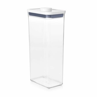 OXO Voorraadbus &#039;POP&#039; 2.0 rechthoekig - hoog (3,5 liter)