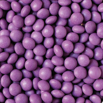 Decora Mini Melkchocolade Pastilles 80g - Violet