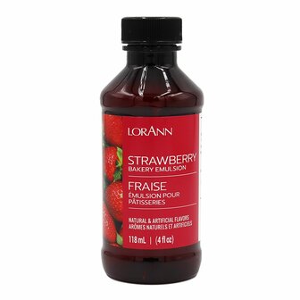  LorAnn Bakery Emulsion - Strawberry - 118ml