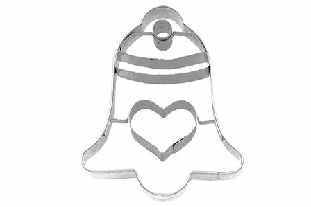 Birkmann Bell with Heart Cookie Cutter 6cm 