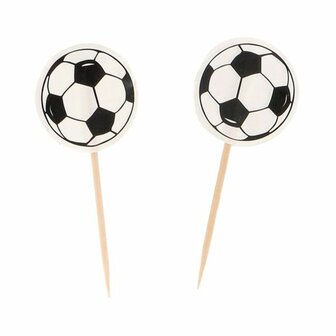 PATISDECOR Voetbal Toppers 25st