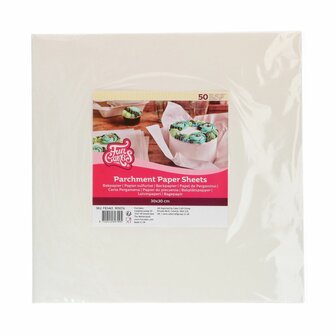 FunCakes Parchment Paper Sheets 30x30 cm pk/50