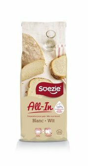 Soezie All-in Wit Brood 500g