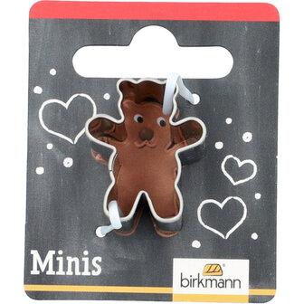 Birkmann Mini Koekjesvorm Teddy 2,7cm