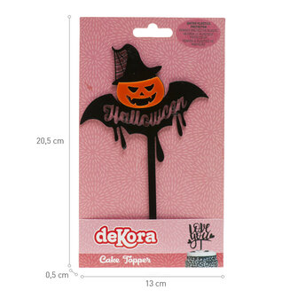 Dekora Cake Topper Halloween 16x11cm