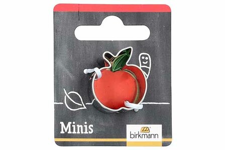 Birkmann Mini Koekjesvorm Appel 2,5cm