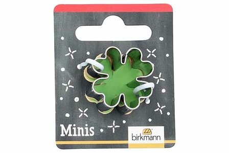 Birkmann Mini Koekjesvorm Klaver 2,5cm