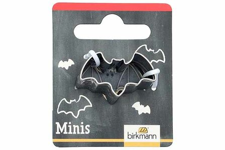 Birkmann Mini Koekjesvorm Vleermuis 3cm