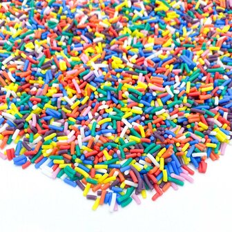 Happy Sprinkles Funfetti Bakeable Strands Vegan 80g