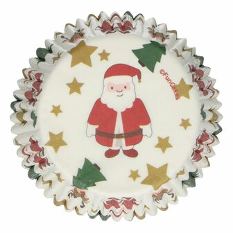 FunCakes Baking Cups Christmas pk/48