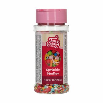 FunCakes Sprinkle Medley - Happy Birthday 65g