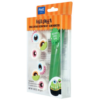 PME Halloween Cupcake Decoratiekit - Slijm Monsters