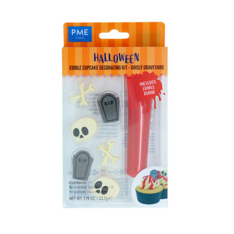 PME Halloween Cupcake Decoratiekit - Griezelige Begraafplaats