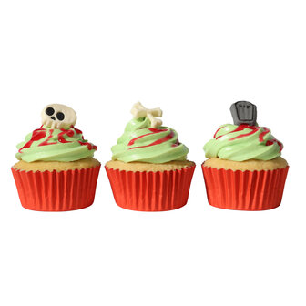 PME Halloween Cupcake Decoratiekit - Griezelige Begraafplaats