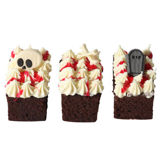 PME Halloween Cupcake Decoratiekit - Griezelige Begraafplaats