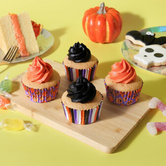 PME Halloween Cupcakevormpjes Pompoenfeest (60 stuks)