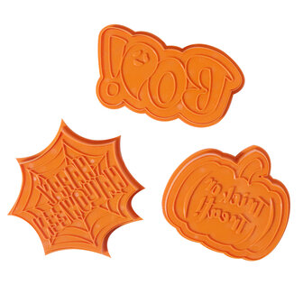 PME Halloween Koekjesuitstekers &amp; Stempels set/3