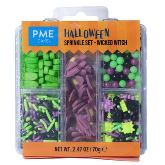 PME 5-in-1 Halloween Strooimix - Gemene Heks (74g)