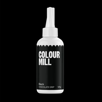 Colour Mill Choco Drip 125g - Zwart