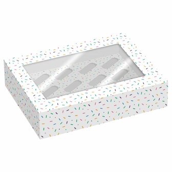 Simply Making Cupcake Box 12- pk/2 - Sprinkles