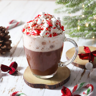 PME Kerst Set van 3 Toppings voor Warme Chocolademelk (400g)