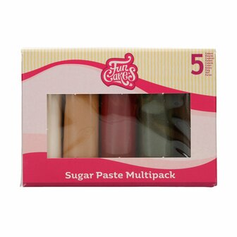  FunCakes Rolfondant Multipack Sparkling Palette 5x100g