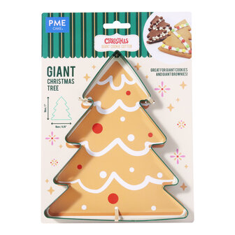 PME Gigantisch Kerst Koekjesuitsteker - Kerstboom (18cm / 7&quot;