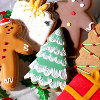 PME Kerst Set van 3 Koekjesuitstekers - Christmas Delights