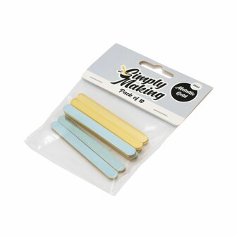 Simply Making Cakesicle Sticks pk/10 - Glanzend Goud - 76mm