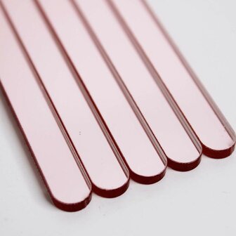 Simply Making Cakesicle Sticks pk/10 - Glanzend Ros&eacute; Goud - 76 mm