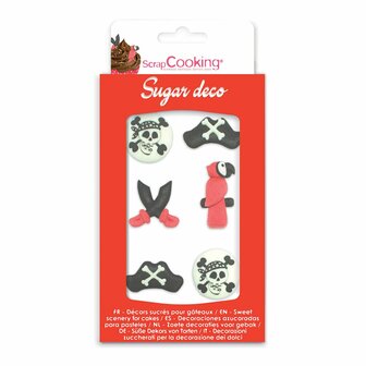 ScrapCooking Sugar Decorations Pirate Set/6