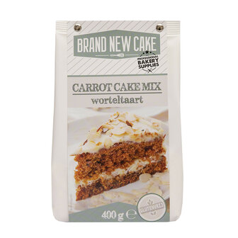 BrandNewCake Glutenvrij Carrot Cake Mix 400g