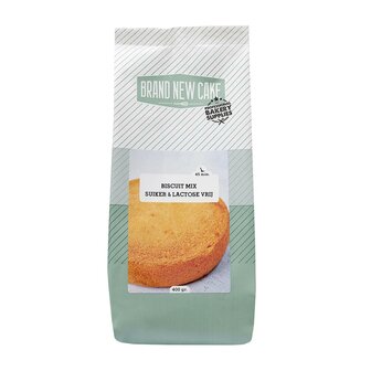 BrandNewCake Suikervrij &amp; Lactosevrij Biscuit-mix  400g