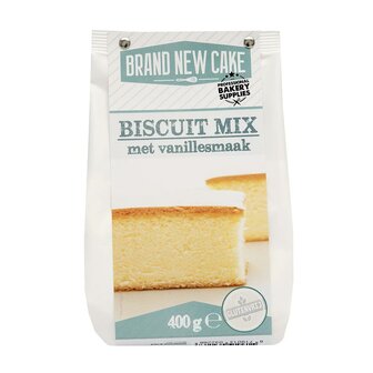 BrandNewCake Glutenvrij Biscuit-mix  400g