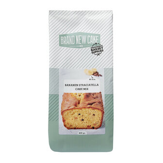 BrandNewCake Bananen-Straciatella cake-mix 400g