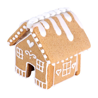 PME Kerst Koekjesuitstekers - Mini Peperkoekhuis - Mokhouder (Set van 3)