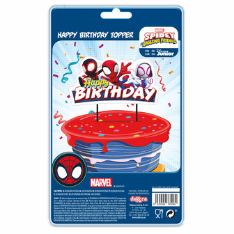 Dekora Taarttopper Spiderman (Spidey) 17,5cm 