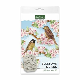 Katy Sue Siliconen Mal - Bloesems &amp; Vogels