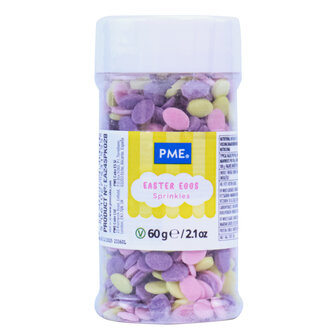 PME Paas Mix van Strooisels - Confetti Eieren (60g)