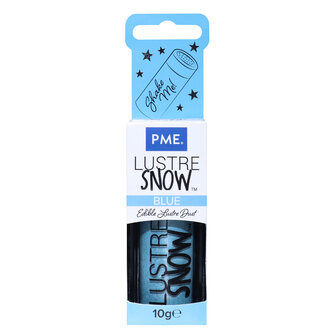 PME Eetbare Glanspoeder Sneeuw - Blauw&nbsp;(10g)