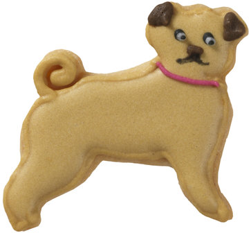 Birkmann Pug cookie cutter 5cm