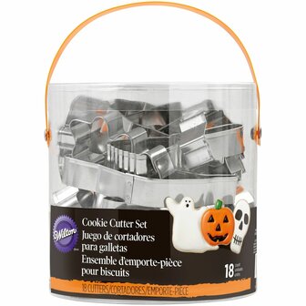 Wilton Metal Cookie Cutter Halloween Set/18